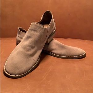 Crown Vintage women’s slip-on flats tan suede 7.5W